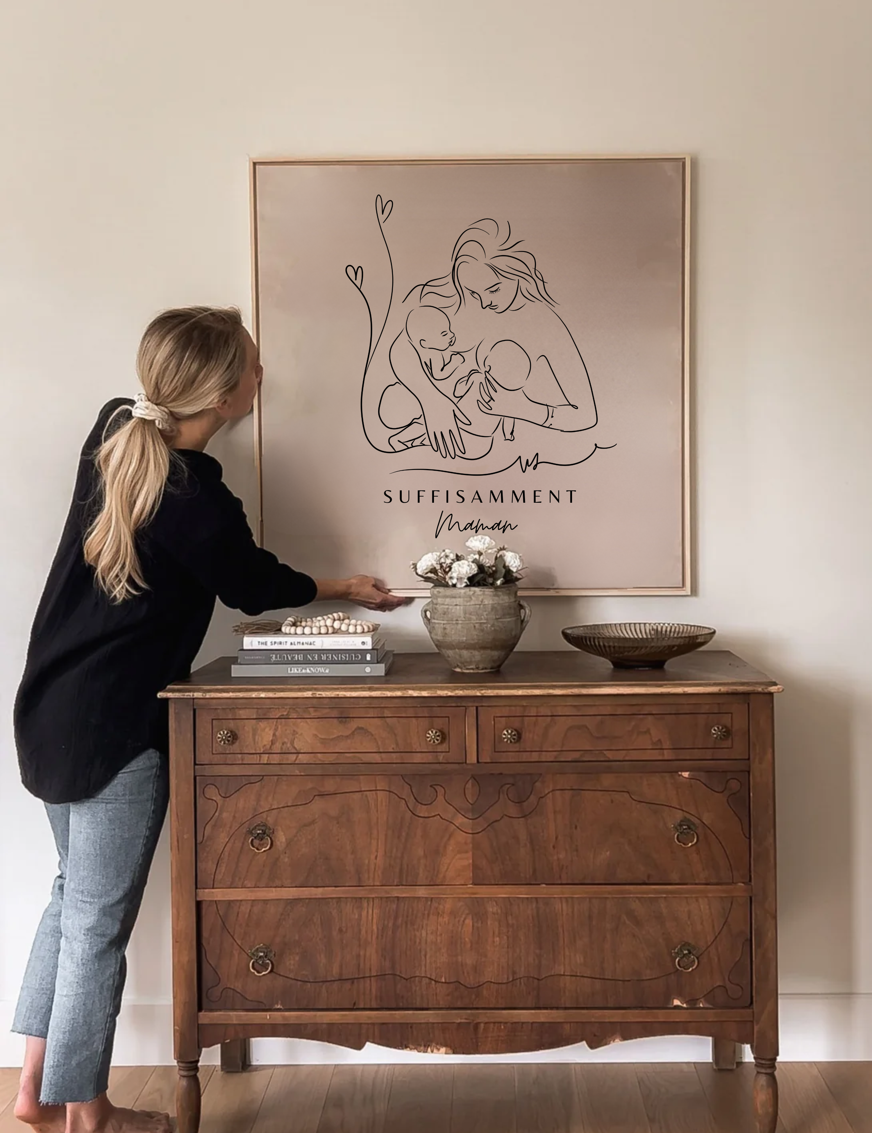 Portraits personnalisés SUFFISAMMENT : Un cadeau unique qui transforme vos émotions en œuvre d'art intemporelle