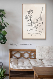 Oeuvre naissance bébé - SUFFISAMMENT Maman