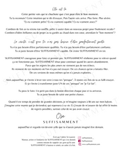 Oeuvre Cadre OSE SUFFISAMMENT - Cadeau Motivant pour ceux qui hésitent à se lancer