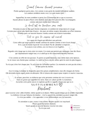 Cadeau Personnalisé Significatif - Portraits personnalisés SUFFISAMMENT - Fait à la main Québec - Cadeau original Québécois -
