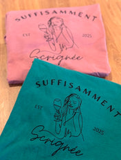 T-shirt SUFFISAMMENT Scrignée
