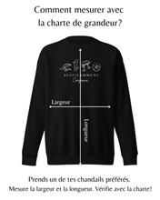 Crewneck SUFFISAMMENT Comblée Sept-Îles - Broderie avant et impression au dos