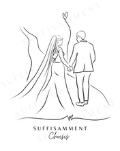Cadeau Touchant et Significatif Anniversaire de Mariage Personnalisable - Cadeau Québécois - Fait à la main - Idée cadeau inoubliable