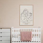 Oeuvre naissance bébé - SUFFISAMMENT Maman