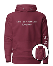 SUFFISAMMENT Cayenne - Chandail à capuchon broderie avant et impression au dos