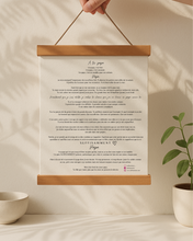 Cadeau Québécois pour son Papa - Cadeau Anniversaire Original - SUFFISAMMENT Papa - Œuvre Minimaliste avec Message Inspirant pour Papa