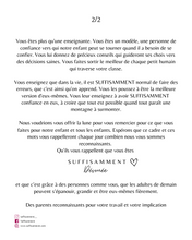 Cadeau Enseignante Primaire Québécois - Oeuvre SUFFISAMMENT Enseignante - Texte personnalisé