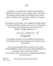 Cadeau Québécois Graduation - SUFFISAMMENT Finissant(e) - Œuvre Minimaliste avec Message Inspirant pour Finissant(e)
