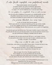 Cadre Citation Inspirationnel SUFFISAMMENT | Affiche Décoration Bien-Être fait au Québec | Idée Cadeau Maman Soeur Amie Perfectionniste