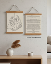 Meaningful Personalized Gift - Personalized Portraits SUFFICIENTLY - Handmade Quebec - Original Quebec Gift -