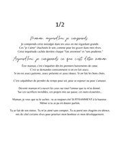 Cadeau Québécois à offrir à sa Maman  | Bouquet d'Amour Éternel avec Message | Art Minimaliste avec Cadre