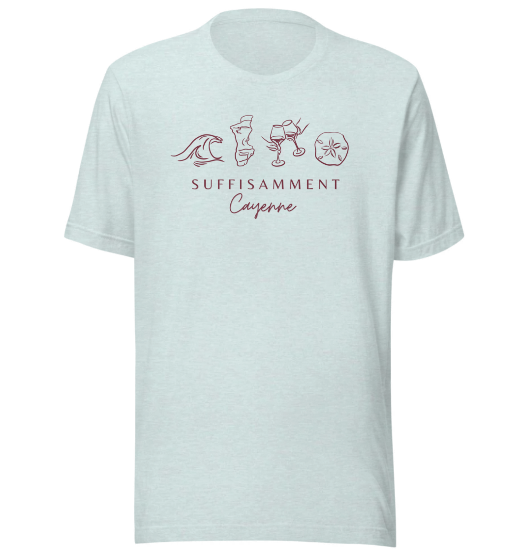 SUFFISAMMENT Cayenne - Tshirt coton femme