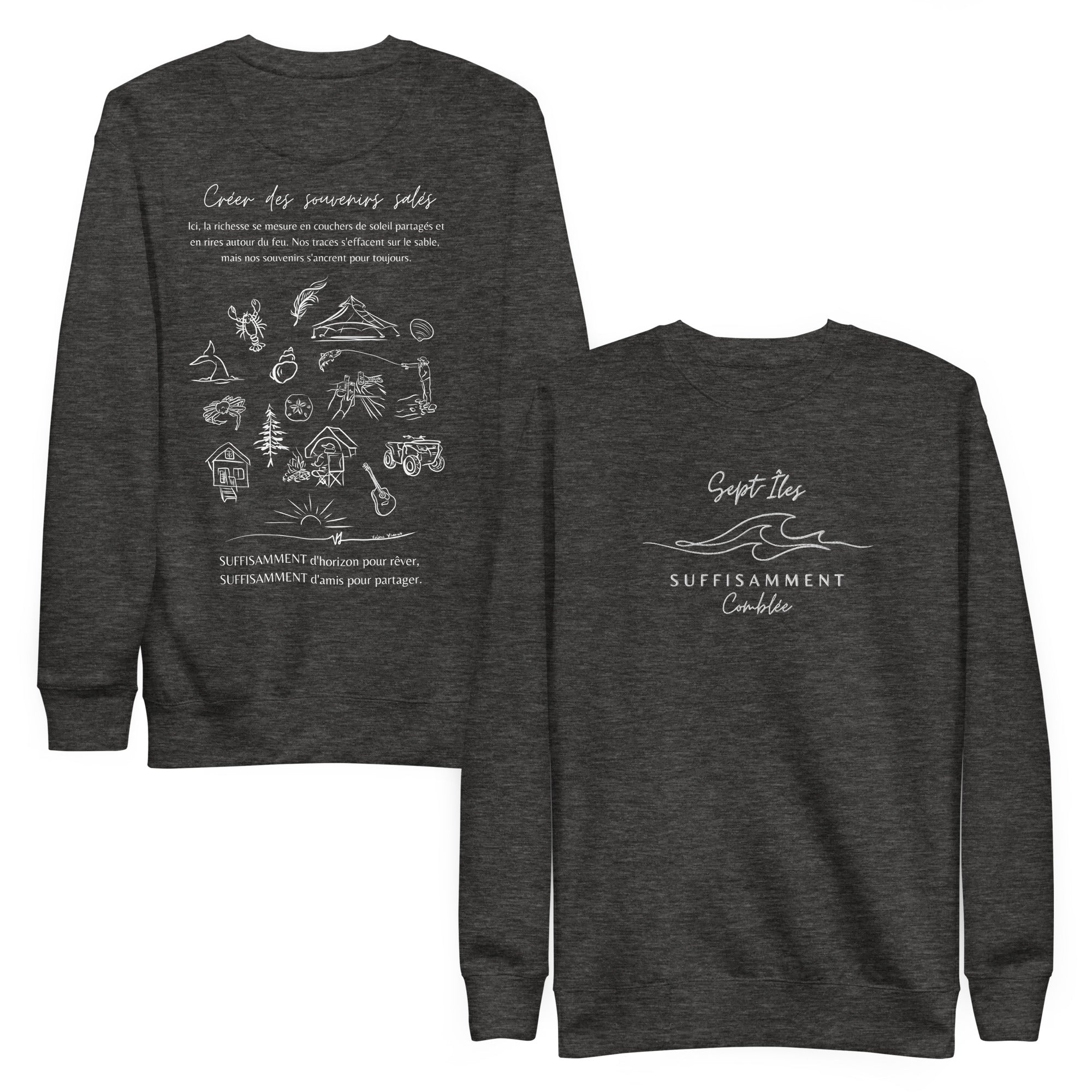 Sweatshirt premium unisexe
