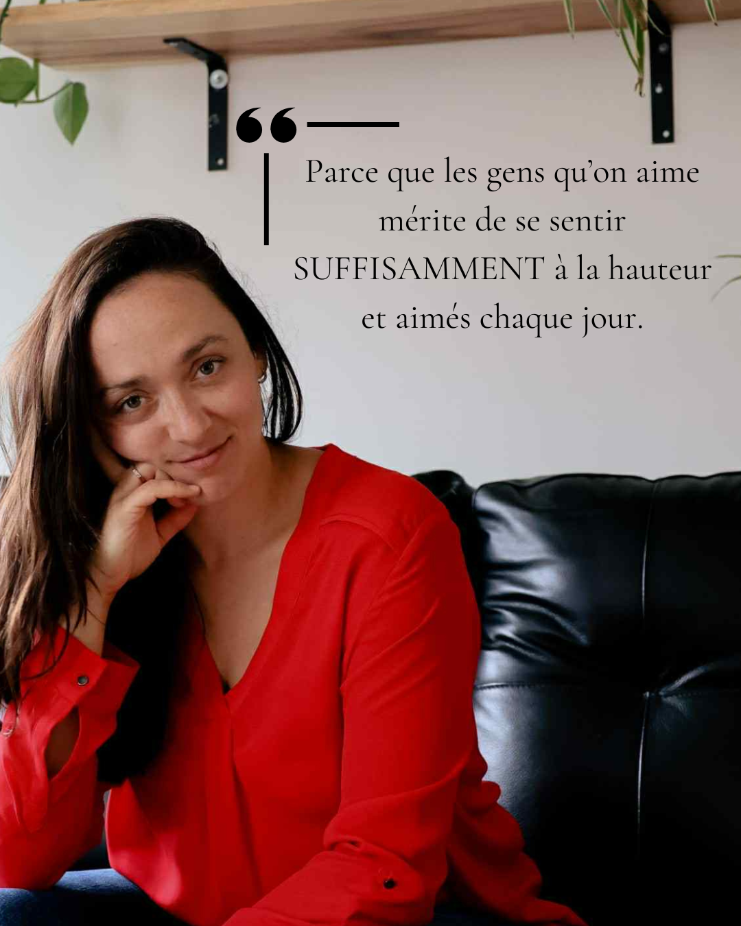 Cadeau Conjoint | Fête des Pères Québécois - Cadeau original pour son chum fait à la main au Québec - SUFFISAMMENT Papa - Œuvre Minimaliste avec Message Inspirant pour Papa